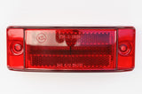 LED Side Marker Light - Red, for PREVOST - 1A-S-2000R