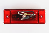 LED Side Marker Light - Red, for PREVOST - 1A-S-2000R