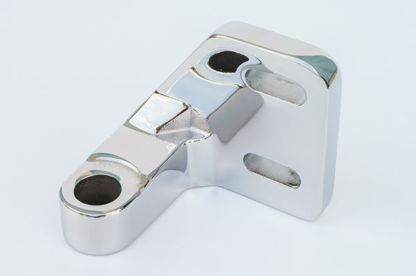 Hinge, Lower, LH Heavy Duty / Polished