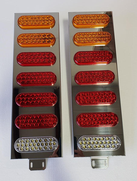 LED Taillight Conversion Set - PREVOST XL   430380PSLED-OVL-C1