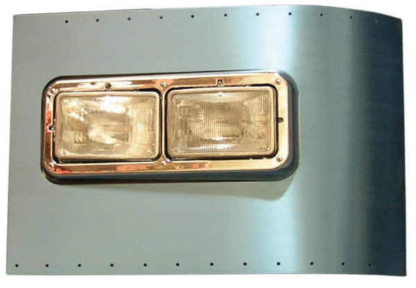 Headlight Conversion Kit MC8 & MC9      Polished Stainless - 3R-35-880PS