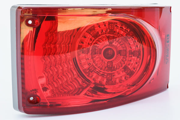 LED Taillight - 12V Curved Banana Light -  NS-2302S-12V