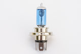 Blue Halogen H4 Bulb 12V/100W, bulb side