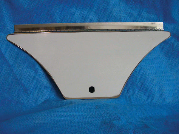 FENDER TRIM - HINGED, POLISHED STAINLESS - PREVOST XL  -  460298PS